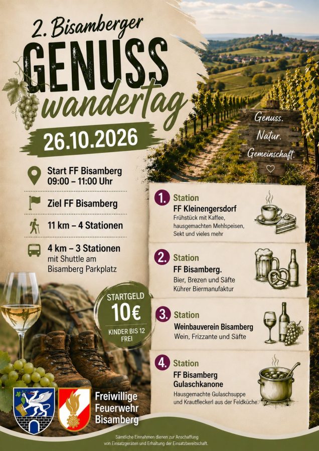 Genusswandertag 2026